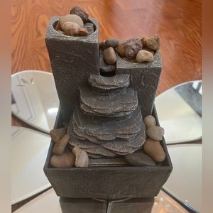 Mini Water Fountain With Little Stones Battery Operated 🔋
